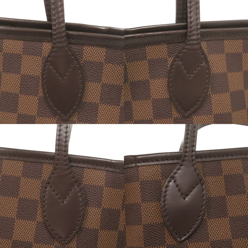 LOUIS VUITTON Authentic Brown Damier Neverfull PM Tote Bag - Picture 10 of 10
